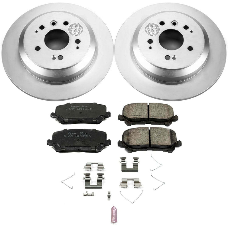 Power Stop CRK7727 Z17 Evolution Rear Brake Kit for 2019-2025 Honda Passport product image