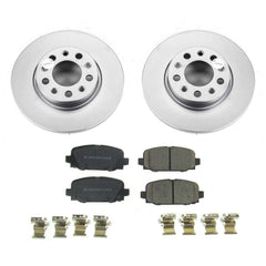 Power Stop CRK7736 Z17 Evolution Rear Pad And Rotor Kit for 2017 Jeep Compass Rear Disc product image