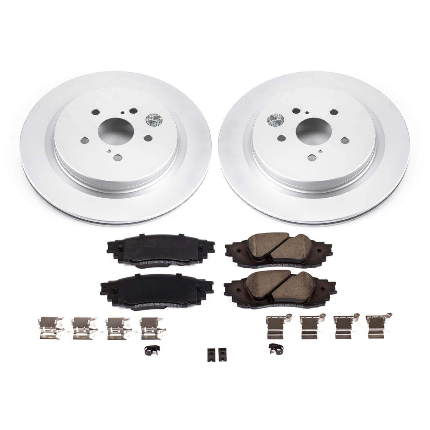 Power Stop CRK7740 Z17 Evolution Rear Brake Kit for 2016-2022 Lexus RX350 product image