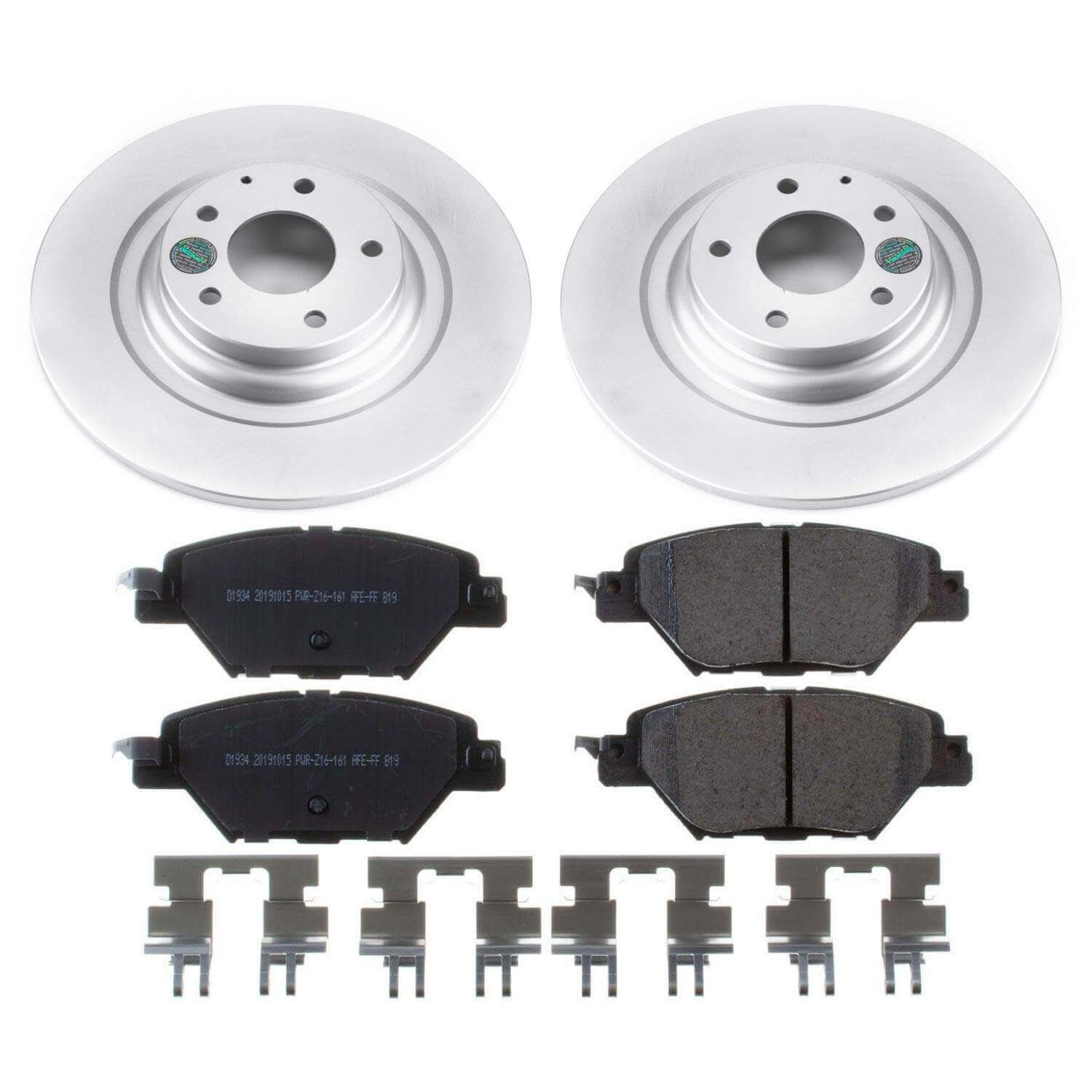 Power Stop CRK7742 Z17 Evolution Rear Pad And Rotor Kit for 2016-2023 Mazda CX-9 product image