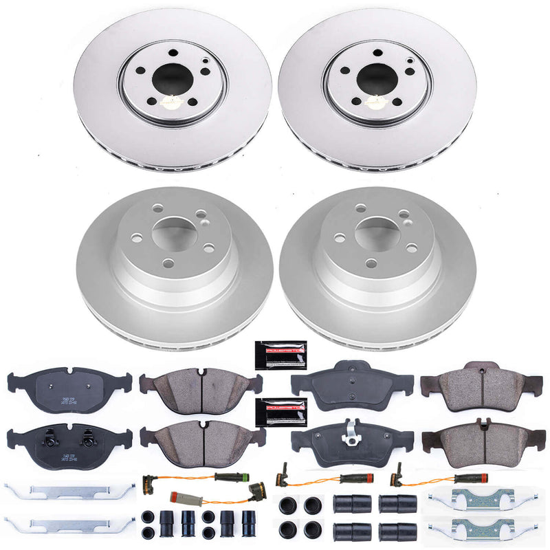 Power Stop CRK7763 Z23 Evolution Sport Front And Rear Brake Kit for 2004-2005 Mercedes-Benz E500 4Matic product image