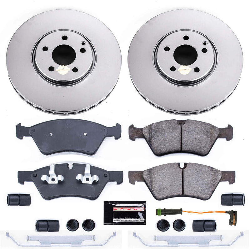 Power Stop CRK7767 Z23 Evolution Sport Front Brake Kit for 2007-2009 Mercedes-Benz E550 All Wheel Drive product image