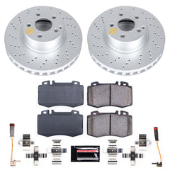 Power Stop CRK7770 Z23 Evolution Sport Front Brake Kit for 2004-2006 Mercedes-Benz E500 Base product image