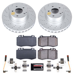 Power Stop CRK7771 Z23 Evolution Sport Front Brake Kit for 2003-2006 Mercedes-Benz SL500 product image