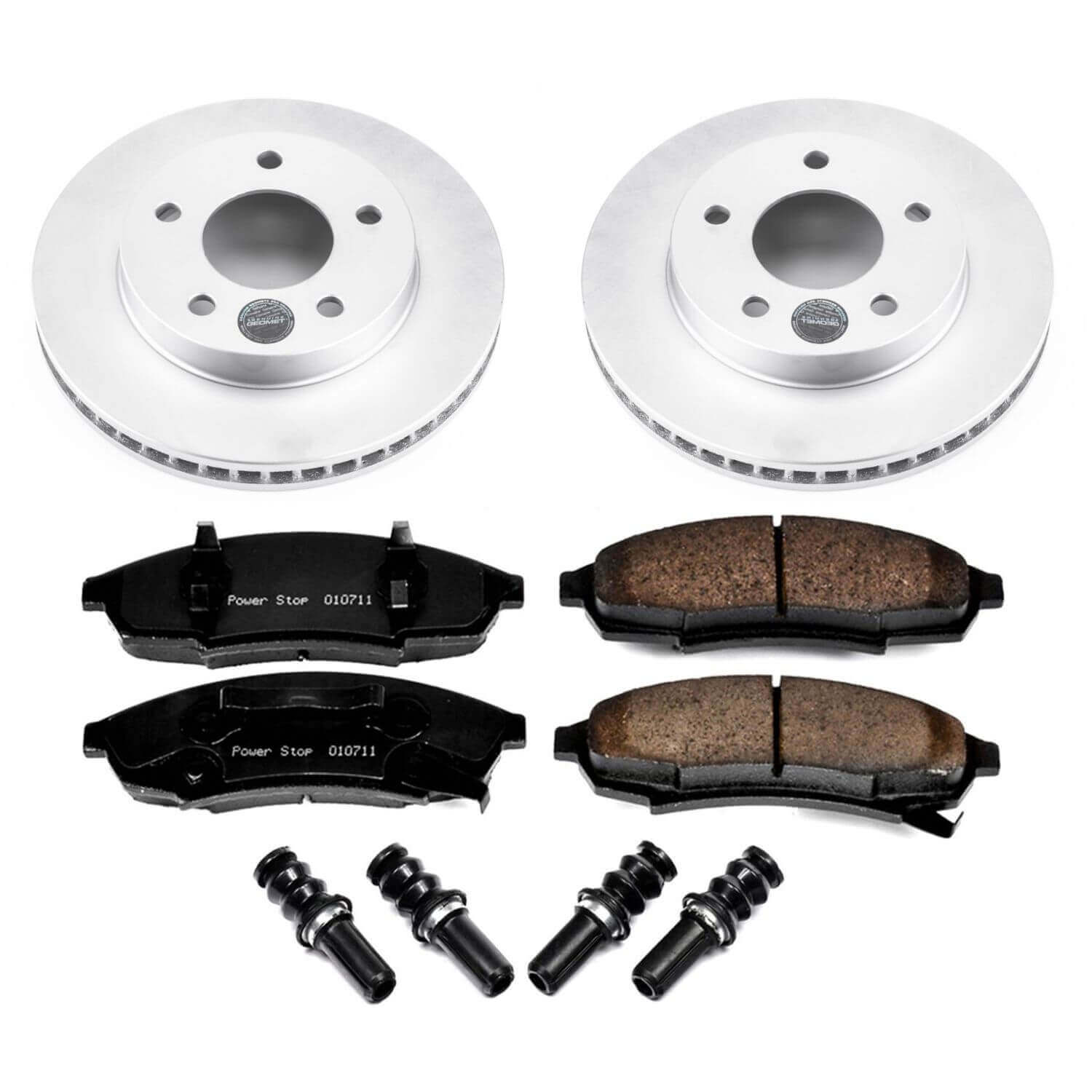 Power Stop CRK7794 Z17 Evolution Front Pad And Rotor Kit for 1987 Oldsmobile Cutlass Cruiser Front Wheel Drive product image