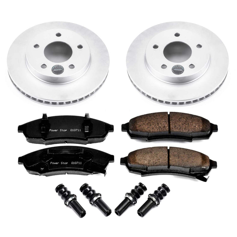 Power Stop CRK7794 Z17 Evolution Front Pad And Rotor Kit for 1987 Oldsmobile Cutlass Cruiser Front Wheel Drive product image