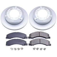 Power Stop CRK7800 Z17 Evolution Rear Pad And Rotor Kit for 2013-2024 Dodge Ram 4500 product image