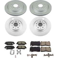 Power Stop CRK7817 Z17 Evolution Front And Rear Brake Kit for 2014-2016 Cadillac Cts Vsport, Vsport Premium product image