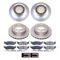 Power Stop CRK7821 - Front And Rear Z17 Evolution Pad And Rotor Kit vehicle fitment brake part