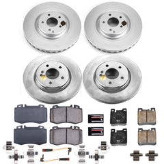 Power Stop CRK7828 Z23 Evolution Sport Front And Rear Brake Kit for 2003-2006 Mercedes-Benz CLK500 product image