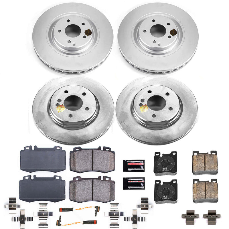 Power Stop CRK7828 Z23 Evolution Sport Front And Rear Brake Kit for 2003-2006 Mercedes-Benz CLK500 product image