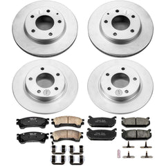 Power Stop CRK783 Z17 Evolution Front And Rear Brake Kit for 1993-1997 Ford Probe product image