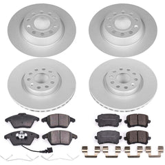 Power Stop CRK7836 Z23 Evolution Sport Front And Rear Brake Kit for 2009-2010 Volkswagen Cc Luxury, Sport, VR6, VR6 Sport product image
