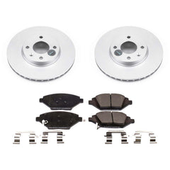 Power Stop CRK7844 Z17 Evolution Front Pad And Rotor Kit for 2016-2022 Chevrolet Spark product image