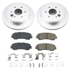 Power Stop CRK7874 Z17 Evolution Rear Pad And Rotor Kit for 2017-2024 Nissan Titan product image