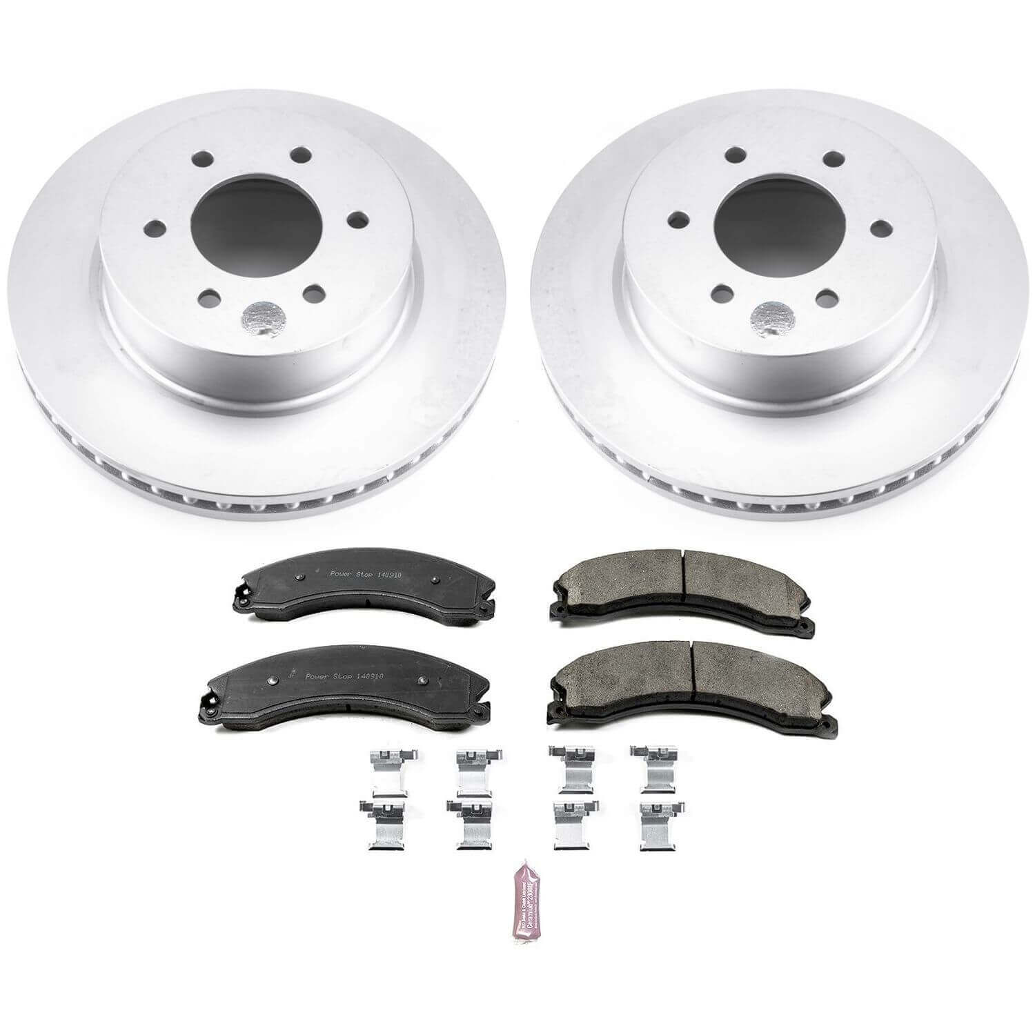 Power Stop CRK7875 Z17 Evolution Front Brake Kit for 2016-2024 Nissan Titan Xd product image