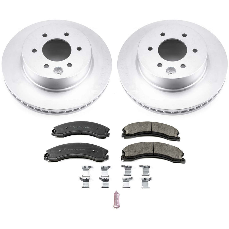 Power Stop CRK7875 Z17 Evolution Front Brake Kit for 2016-2024 Nissan Titan Xd product image