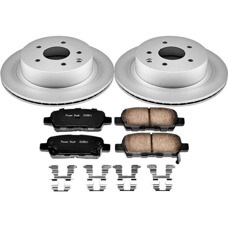 Power Stop CRK7881 Z17 Evolution Rear Brake Kit for 2014-2017 Nissan Juke Nismo RS product image