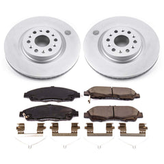 Power Stop CRK7883 Z17 Evolution Front Pad And Rotor Kit for 2018-2020 Buick Enclave product image