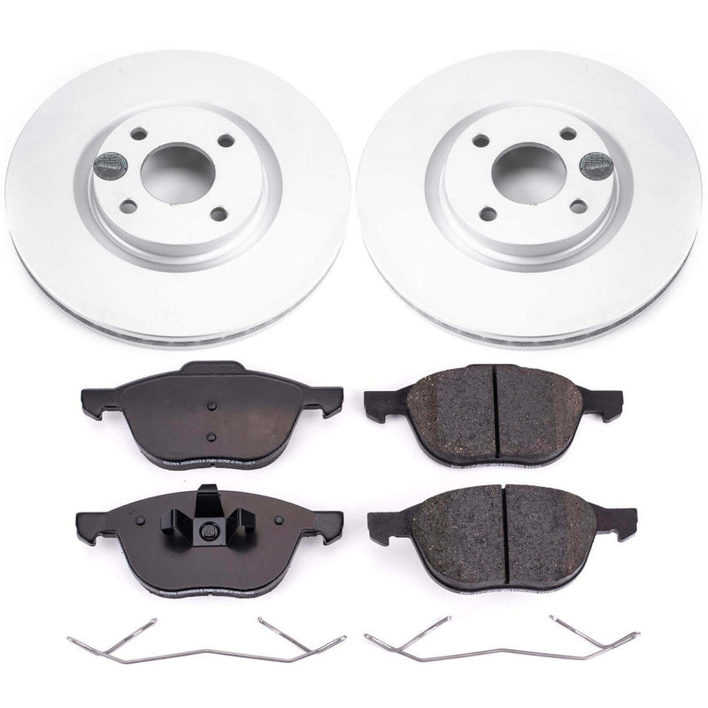 Power Stop CRK7884 Z17 Evolution Front Pad And Rotor Kit for 2018-2022 Ford Ecosport product image