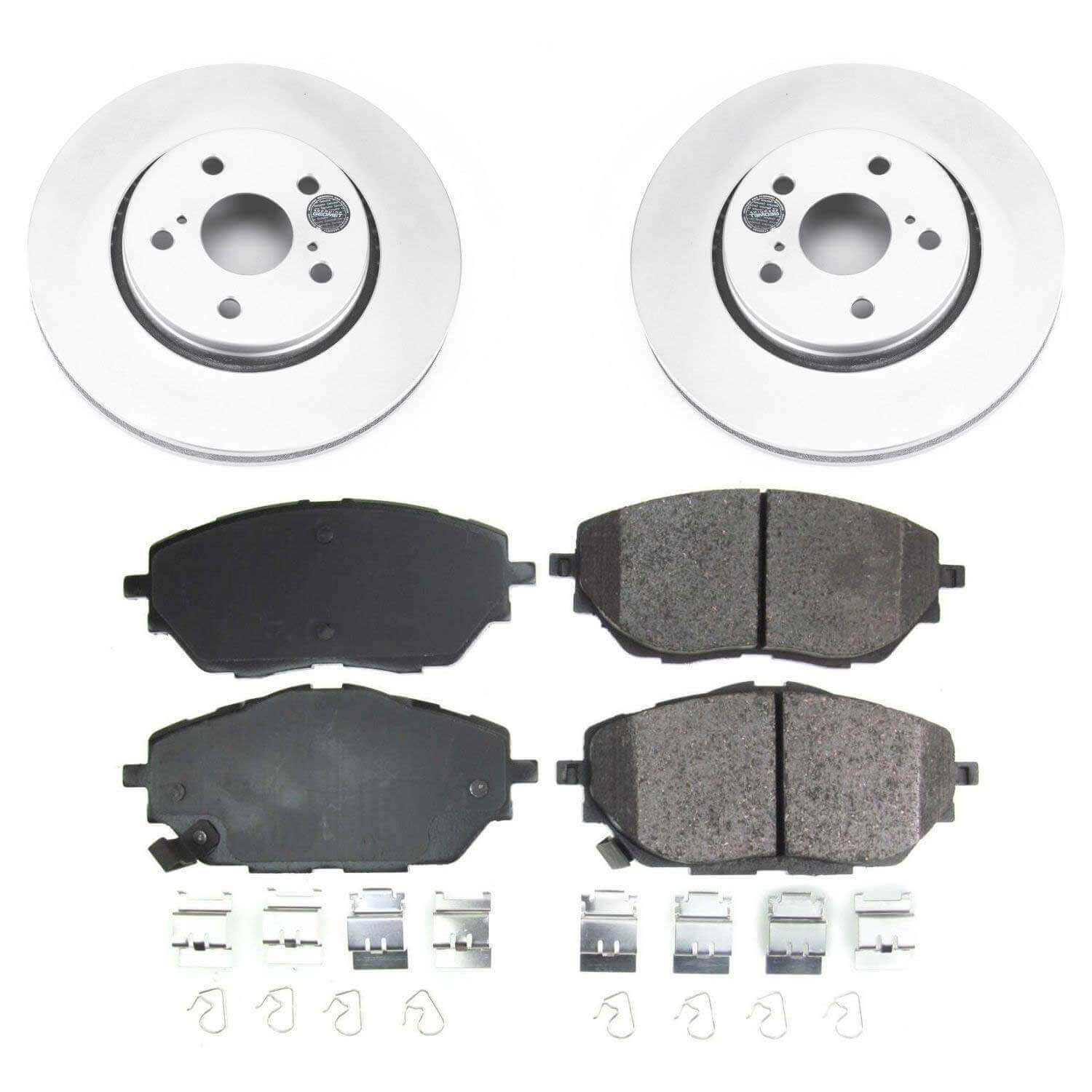 Power Stop CRK7890 Z17 Evolution Front Pad And Rotor Kit for 2018-2022 Toyota C-Hr product image