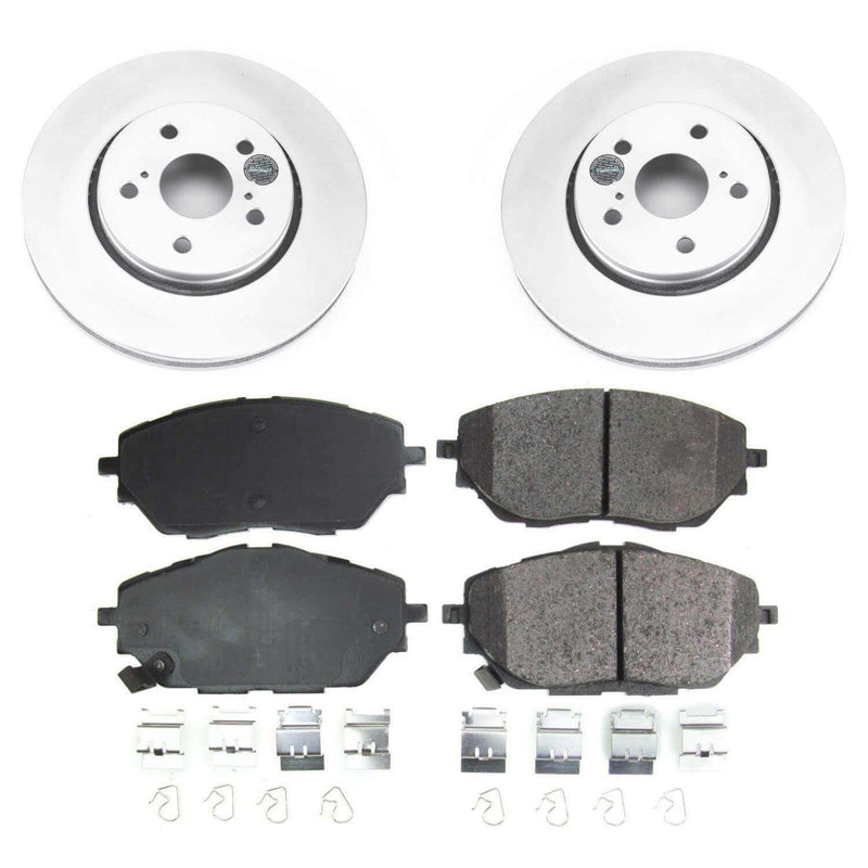Power Stop CRK7890 Z17 Evolution Front Pad And Rotor Kit for 2018-2022 Toyota C-Hr product image