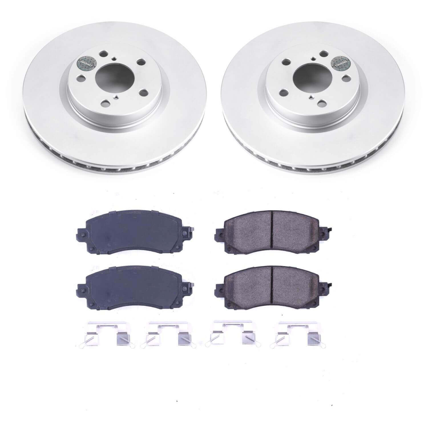 Power Stop CRK7891 Z17 Evolution Front Pad And Rotor Kit for 2017-2022 Subaru Impreza product image