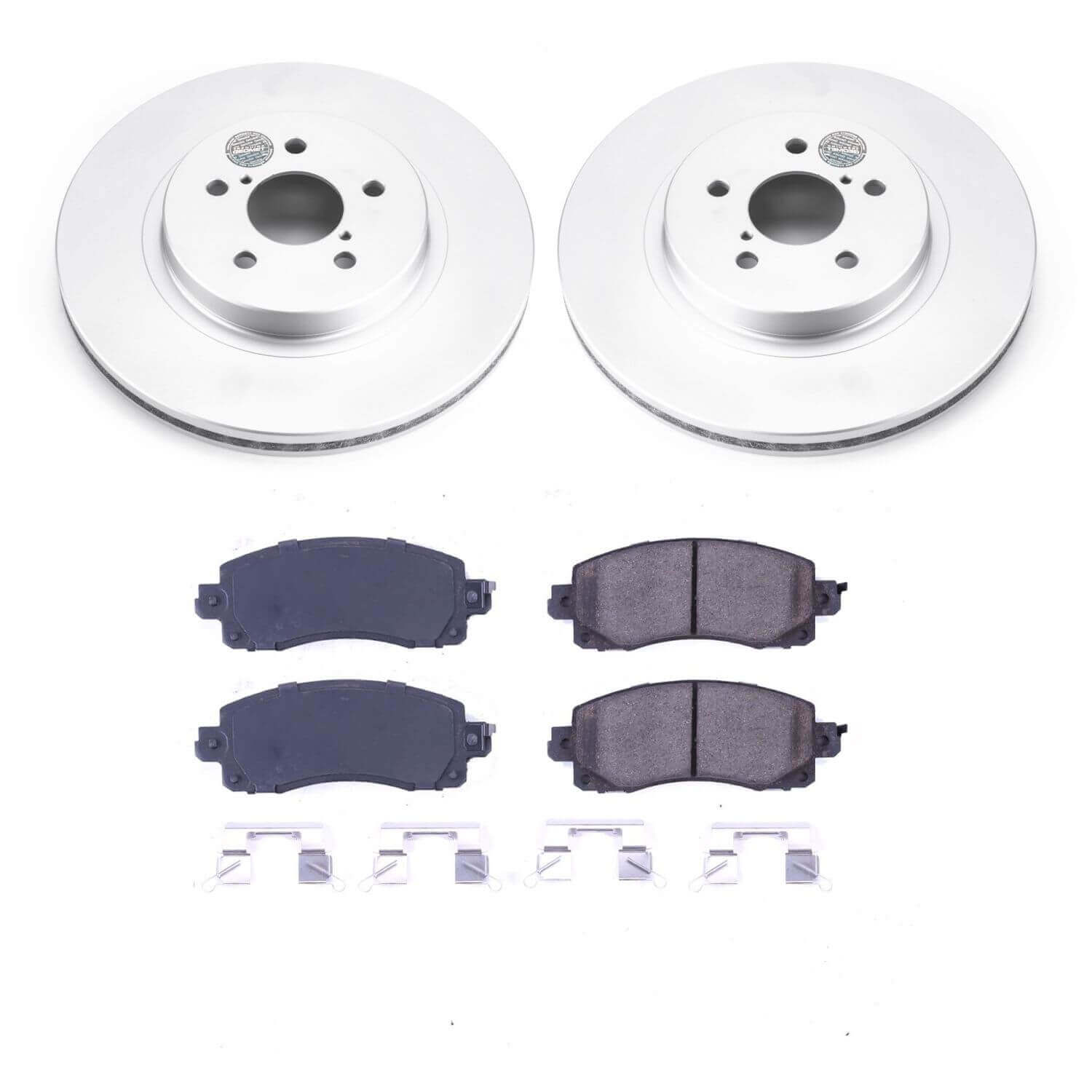 Power Stop CRK7892 Z17 Evolution Front Pad And Rotor Kit for 2018-2023 Subaru Crosstrek product image