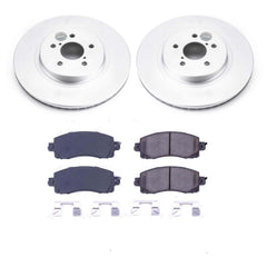 Power Stop CRK7892 Z17 Evolution Front Pad And Rotor Kit for 2018-2023 Subaru Crosstrek product image