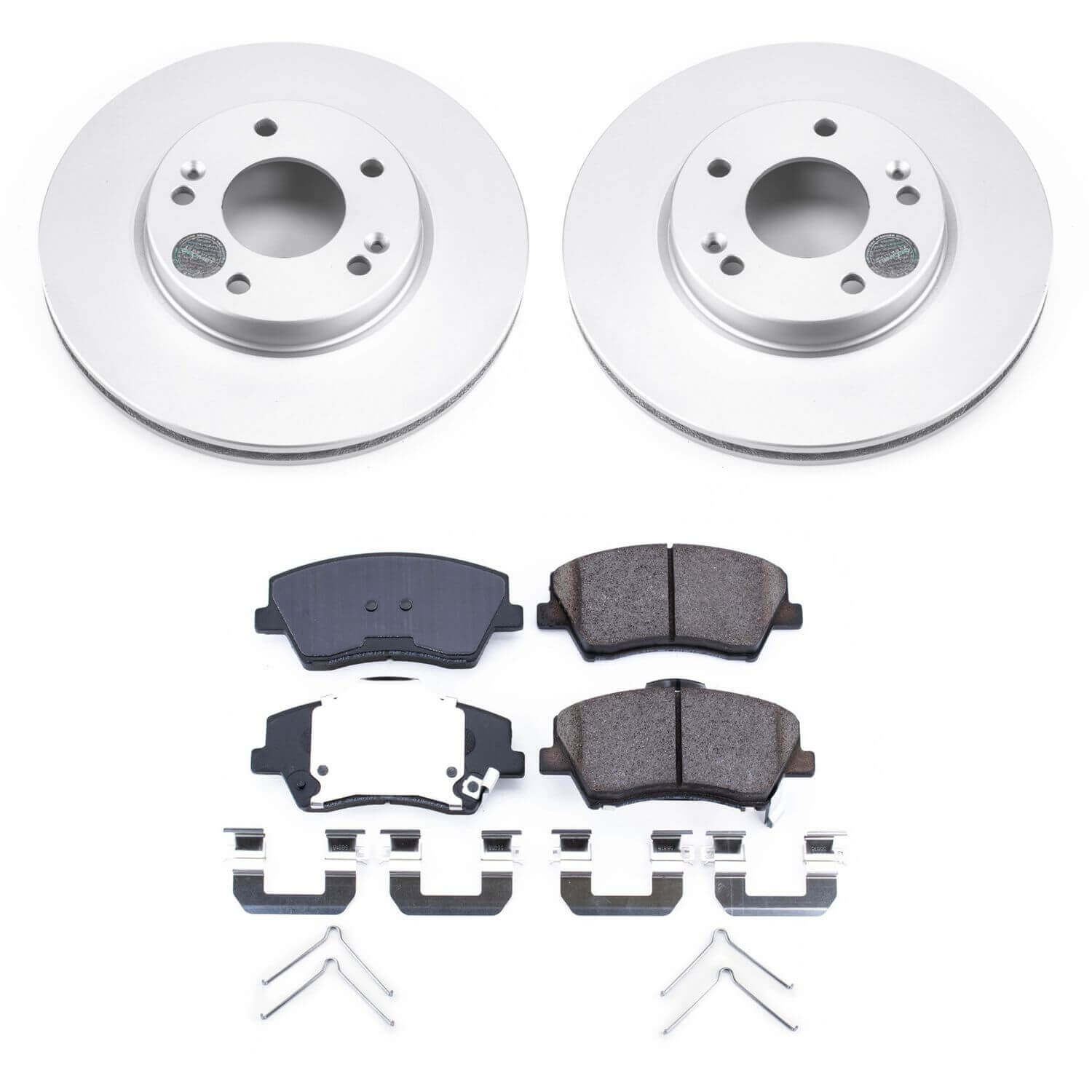 Power Stop CRK7893 Z17 Evolution Front Pad And Rotor Kit for 2017-2022 Hyundai Ioniq product image