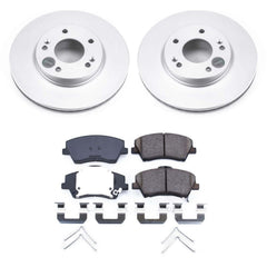 Power Stop CRK7893 Z17 Evolution Front Pad And Rotor Kit for 2017-2022 Hyundai Ioniq product image