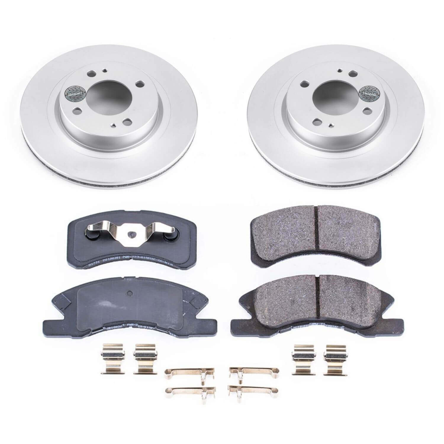 Power Stop CRK7894 Z17 Evolution Front Brake Kit for 2017-2024 Mitsubishi Mirage product image