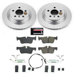 Power Stop CRK7899 Z23 Evolution Geomet Coated Rear Pad And Rotor Kit for 2021-2024 BMW 228I Gran Coupe product image