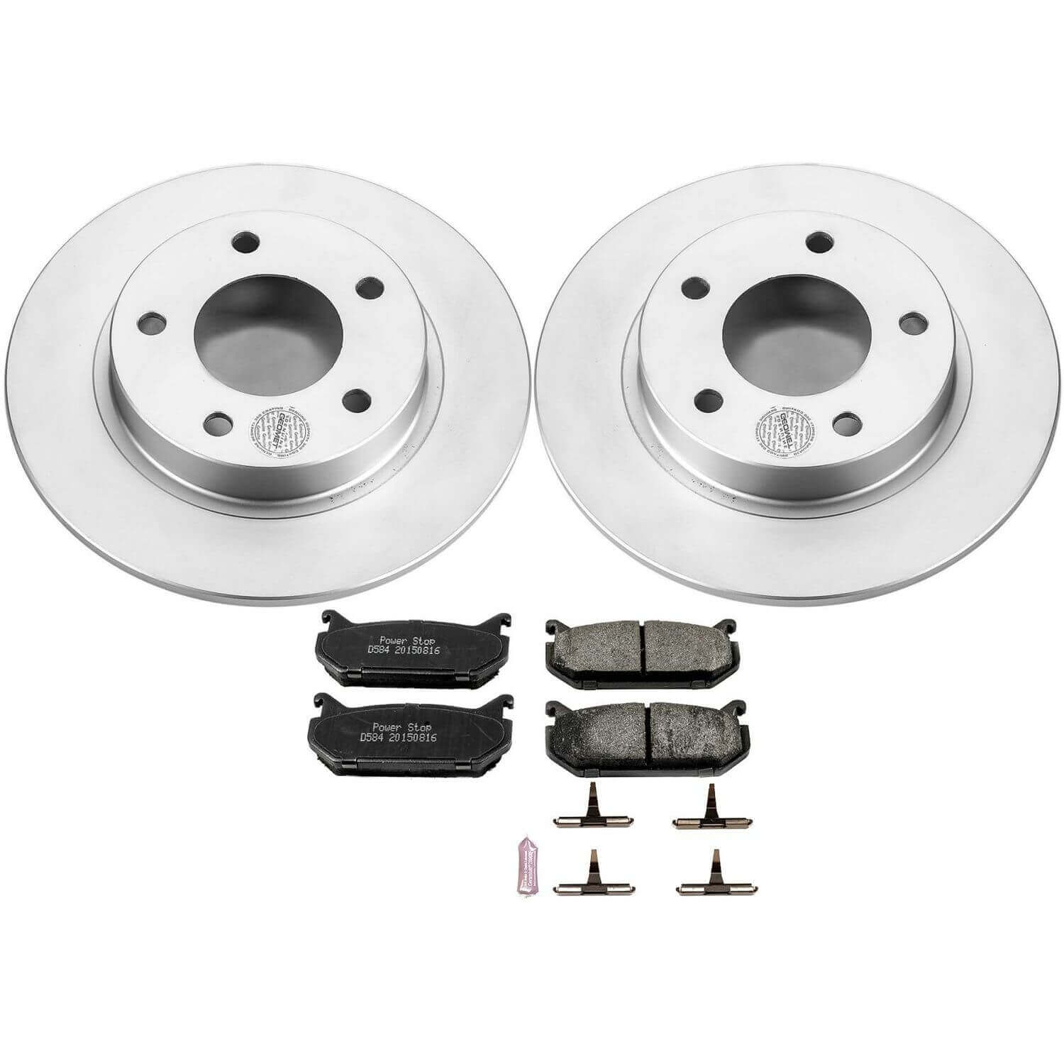 Power Stop CRK790 Z17 Evolution Rear Brake Kit for 1993-1997 Ford Probe product image