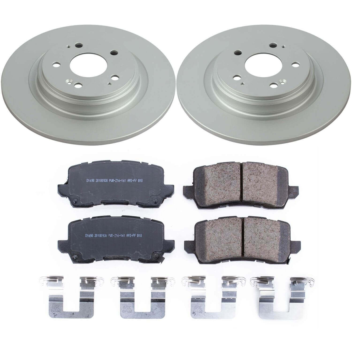 Power Stop CRK7901 Z17 Evolution Rear Brake Kit for 2017-2020 Acura MDX product image