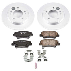 Power Stop CRK7904 Z17 Evolution Rear Pad And Rotor Kit for 2017-2020 Hyundai Elantra Rear Disc product image