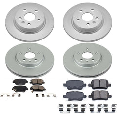 Power Stop CRK7907 Z17 Evolution Front And Rear Brake Kit for 2016 Chevrolet Cruze product image