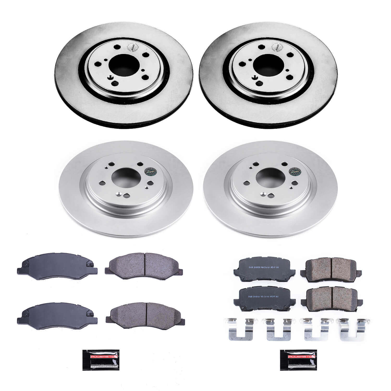 Power Stop CRK7923 Z17 Evolution Front And Rear Pad And Rotor Kit for 2018-2020 Honda Odyssey product image