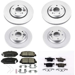 Power Stop CRK7935 Z17 Evolution Front And Rear Brake Kit for 2017-2020 Honda Civic Si product image