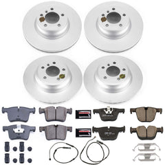 Power Stop CRK7936 Z23 Evolution Sport Front And Rear Brake Kit for 2015 BMW 328I Xdrive product image