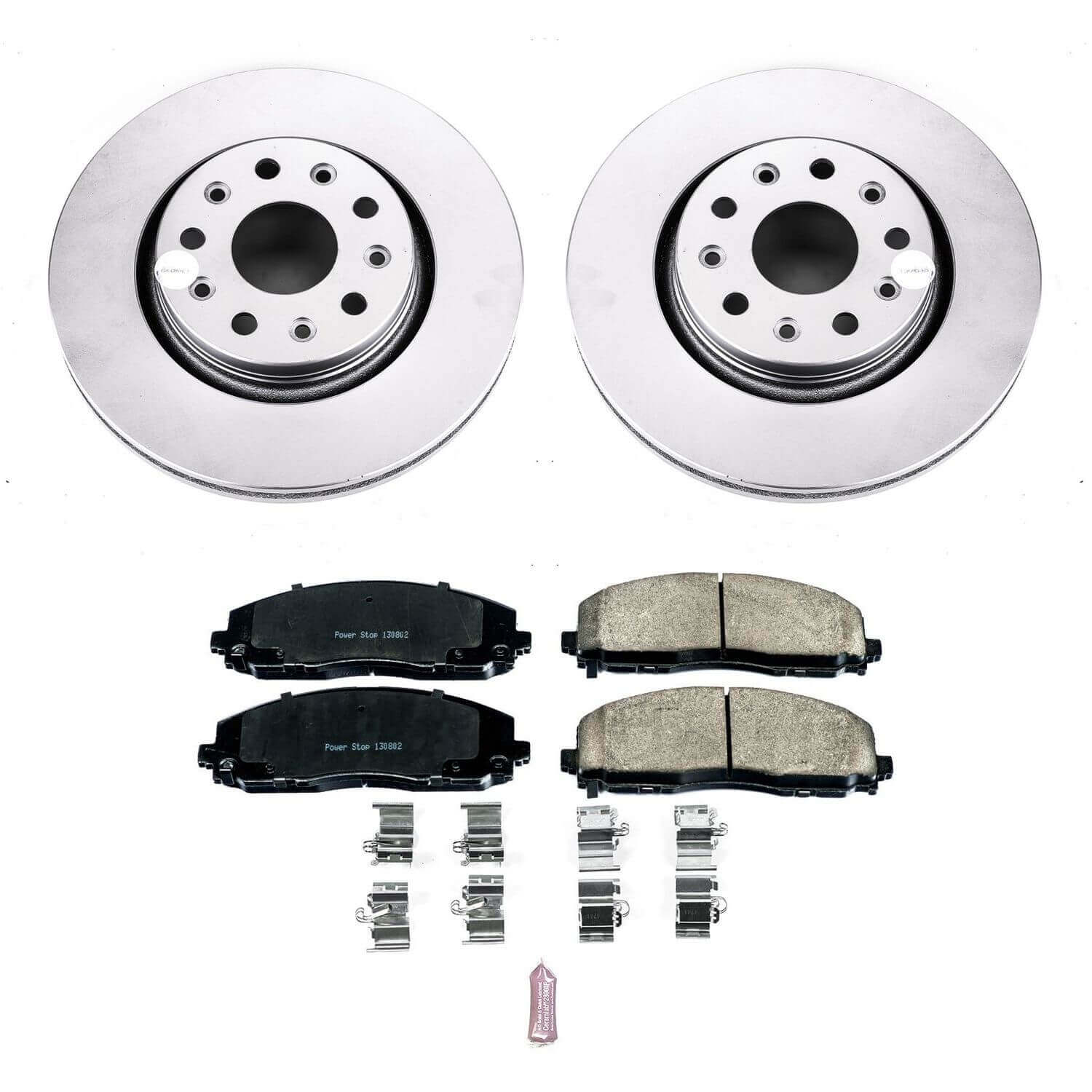 Power Stop CRK7940 Z17 Evolution Front Brake Kit for 2020-2023 Jeep Gladiator product image