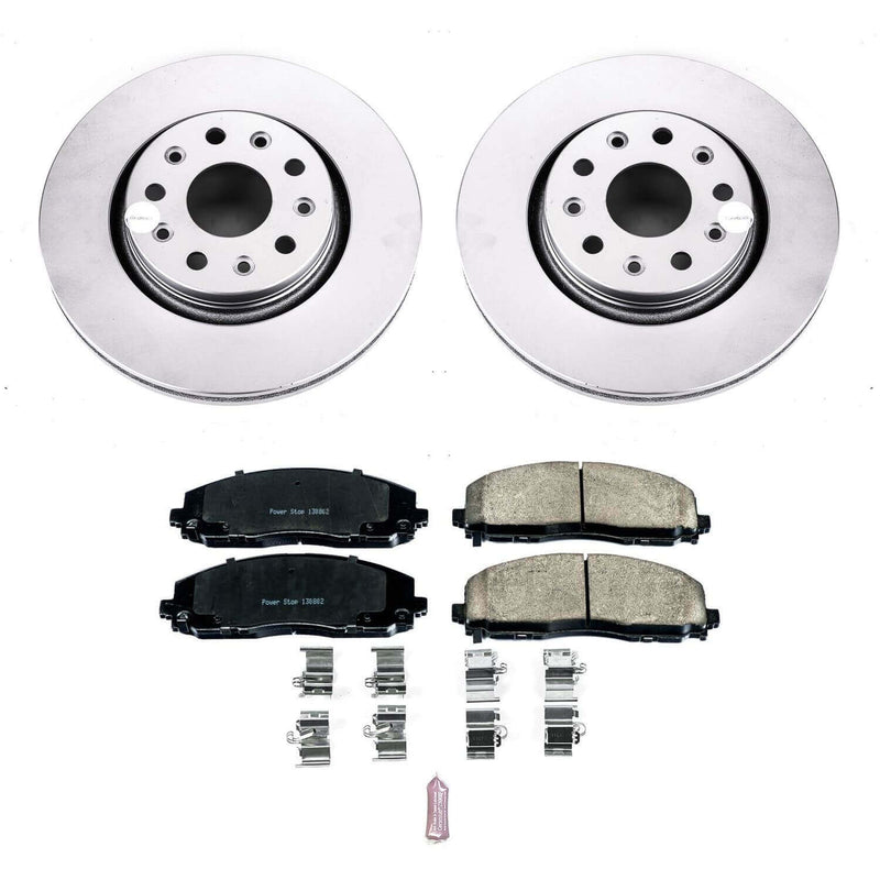Power Stop CRK7940 Z17 Evolution Front Brake Kit for 2020-2023 Jeep Gladiator product image