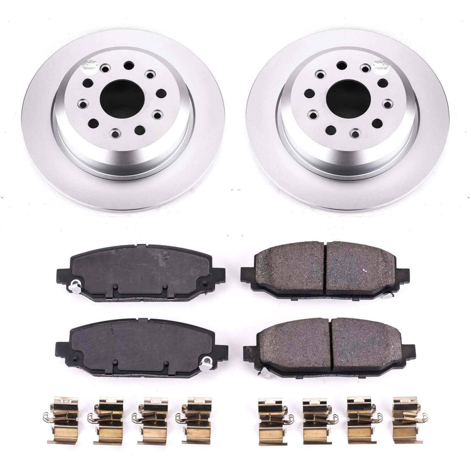 Power Stop CRK7942 Z17 Evolution Rear Brake Kit for 2018 Jeep Wrangler Rubicon, Unlimited Rubicon, Unlimited Sahara product image