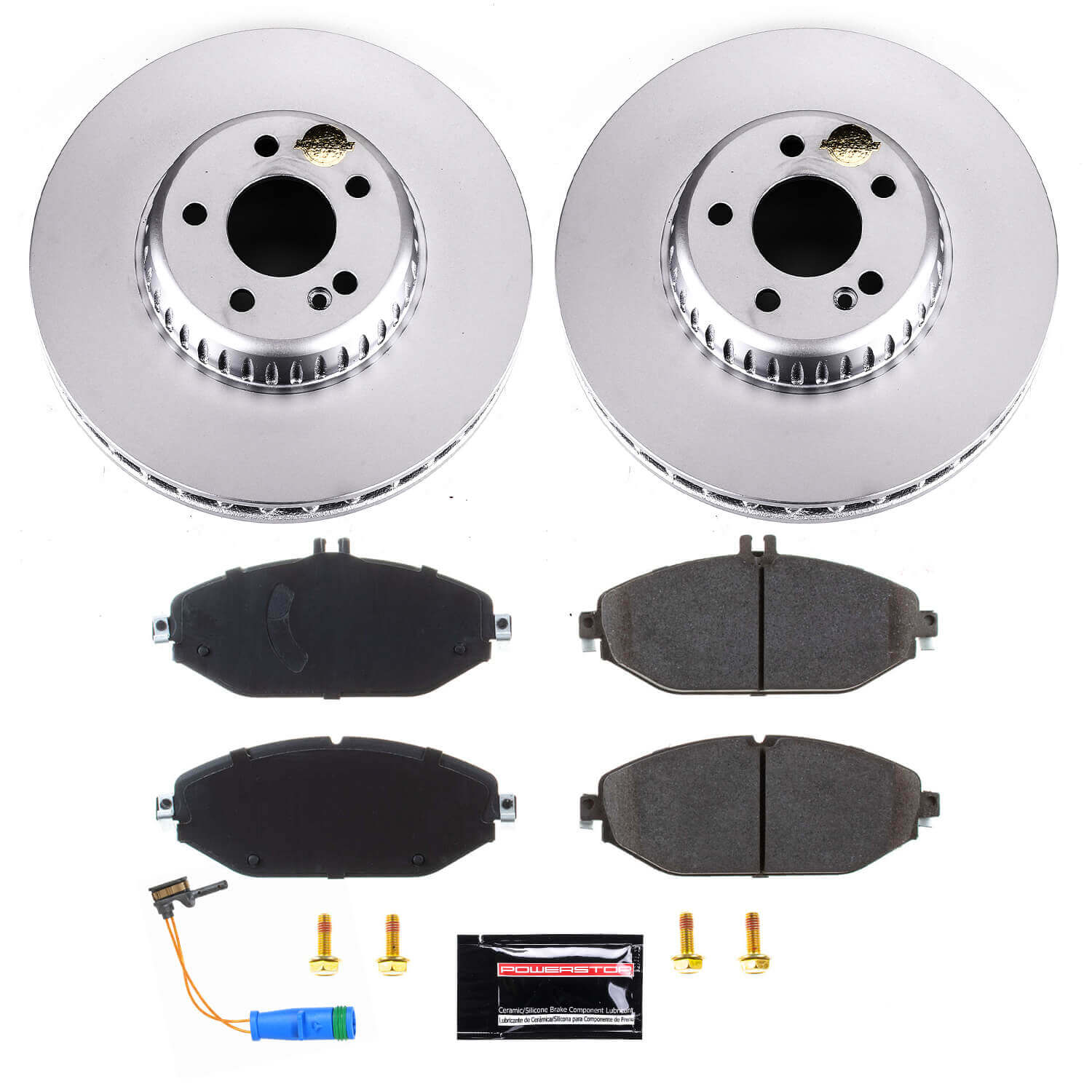 Power Stop CRK7963 Z23 Evolution Sport Front Brake Kit for 2015-2021 Mercedes-Benz C300 product image