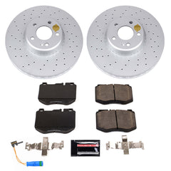 Power Stop CRK7969 Z23 Evolution Sport Front Brake Kit for 2015-2023 Mercedes-Benz C300 product image