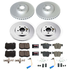Power Stop CRK7970 Front And Rear Z17 Evolution Pad And Rotor Kit for 2016-2018 Mercedes-Benz GLC300 product image