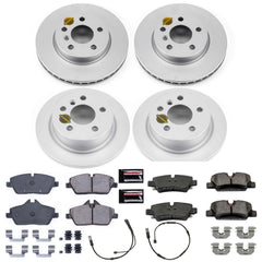 Power Stop CRK7978 Z23 Evolution Sport Front And Rear Brake Kit for 2014-2024 MINI Cooper Base product image
