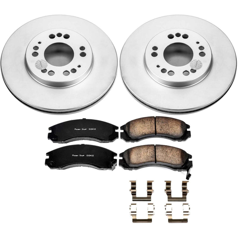 Power Stop CRK798 Z17 Evolution Front Brake Kit for 1991-1996 Dodge Stealth Front Wheel Drive product image