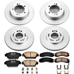 Power Stop CRK799 Z17 Evolution Front And Rear Brake Kit for 1993 Eagle Talon All Wheel Drive product image