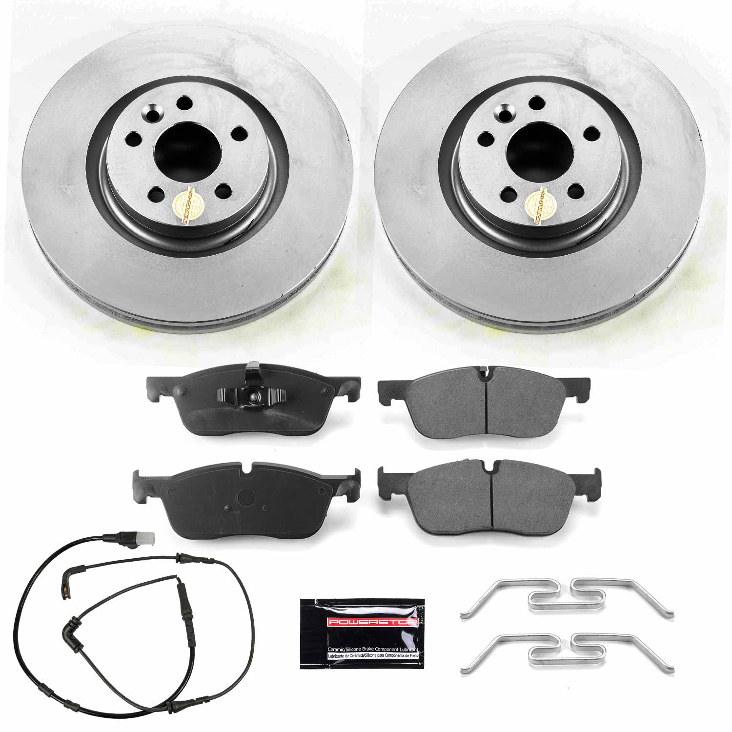 Power Stop CRK7991 Z23 Evolution Sport Front Brake Kit for 2015-2019 Land Rover Discovery Sport product image